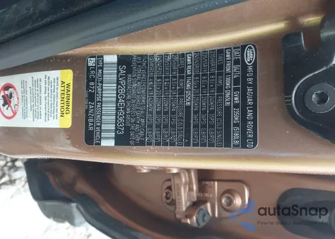 2014 Land Rover Range Rover Evoque Pure z USA, uszkodzony, nr VIN SALVP2BG4EH936373